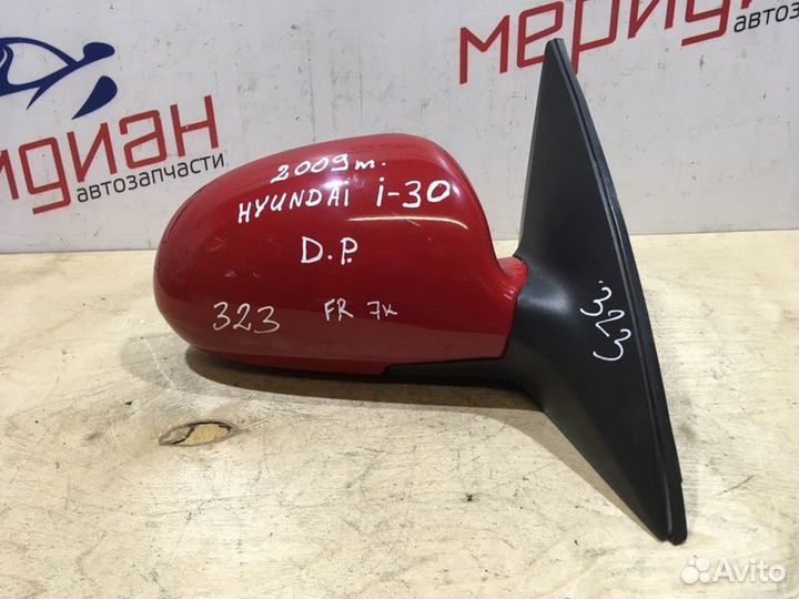 Зеркало правое электрическое Hyundai I30 2009