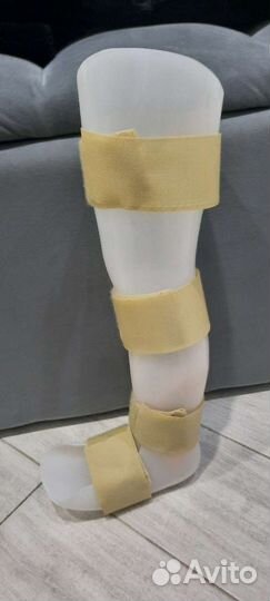 Тутор/ортрез на всю ногу (левый) на ребёнка