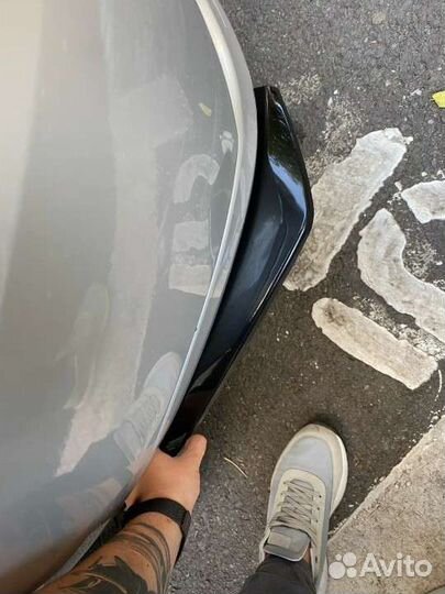 Элероны клыки накладки сплиттер на бампер