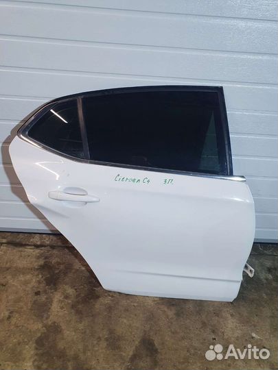 Дверь задняя правая citroen c4 седан