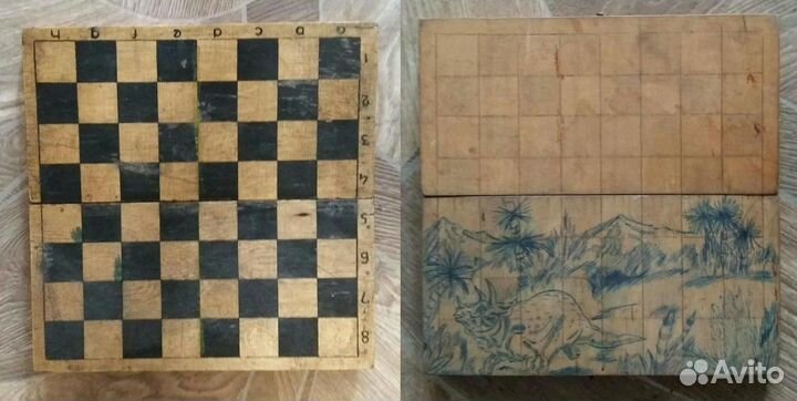 Доска шахматная(самодельная)