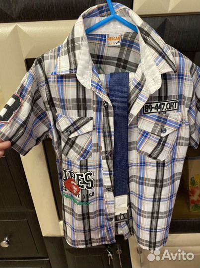 Комплект рубашка и шорты