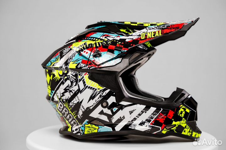 Детский Шлем кроссовый для мотоцикла