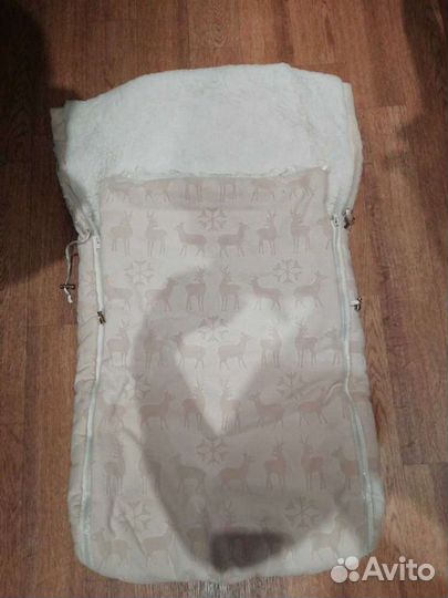 Конверт овчина на выписку