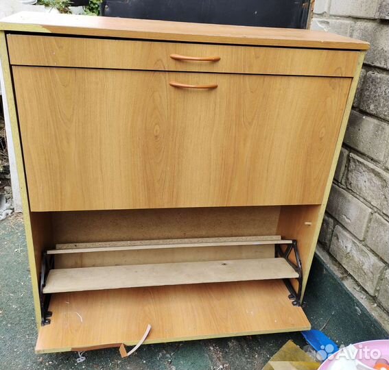 Обувная тумба шкаф полки