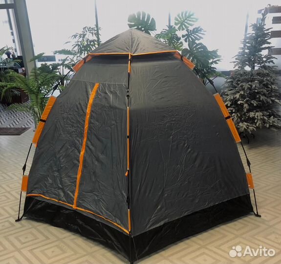 Палатка туристическая 4 местная автоматическая