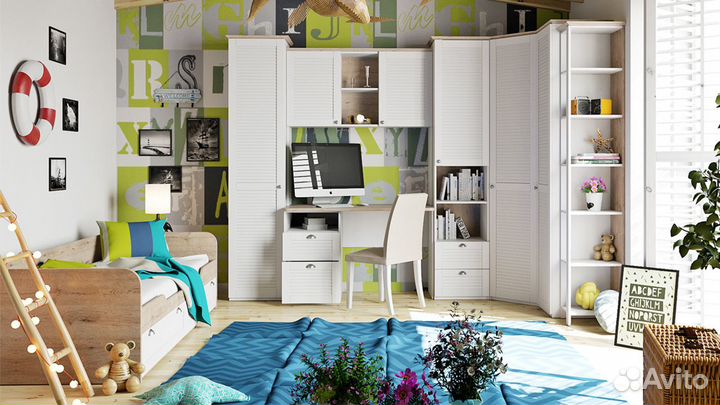 Карниз «Ривьера» (Дуб Бонифацио) 2420 мм