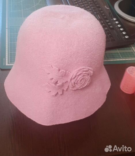 Шляпка войлок шерстяная