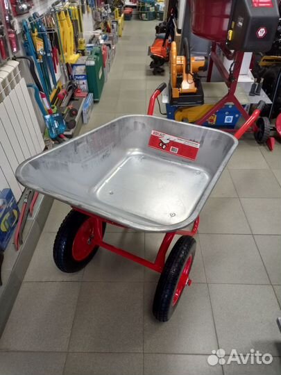 Тачка строительная Brait Profi 240 кг110 л 2 колес