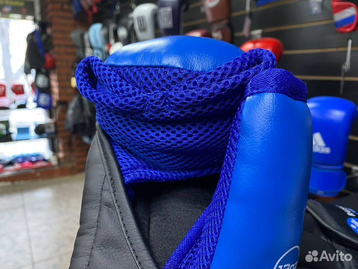 Перчатки rusco sport для рукопашного боя PRO Blue