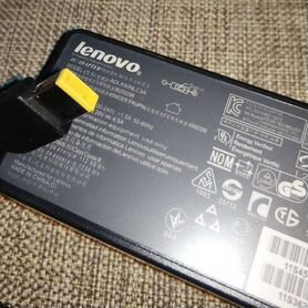 Блок питания Lenovo 20V 4.5 A 90W прямоуг.штекер