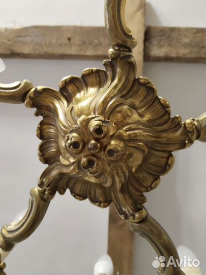 Старинная Люстра с Бра
