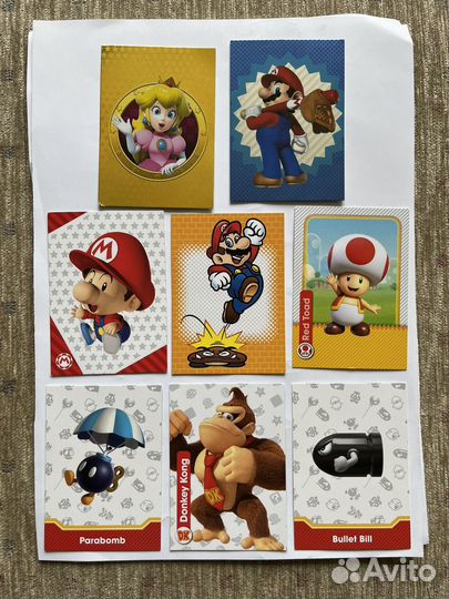 Карточки Super Mario (Panini)