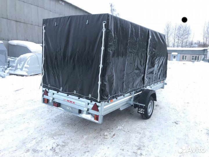 Прицеп мзса 3,0х1,5 с тентом