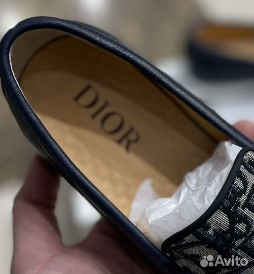 Мужские лоферы dior