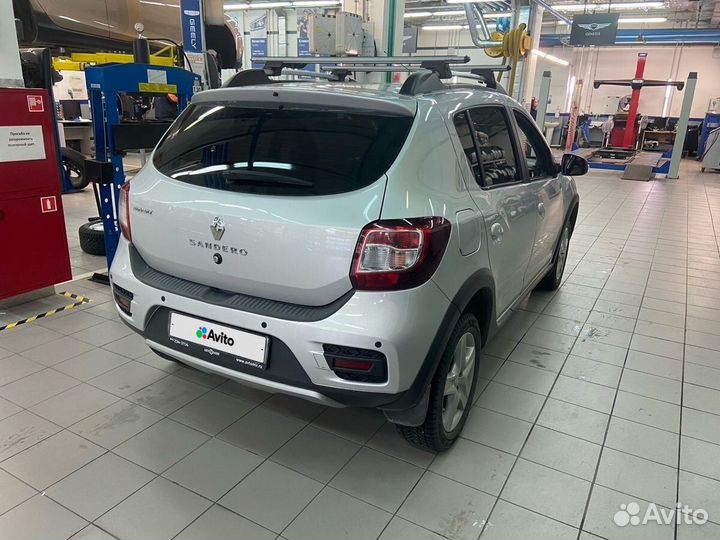 Renault Sandero Stepway 1.6 МТ, 2017, 117 050 км