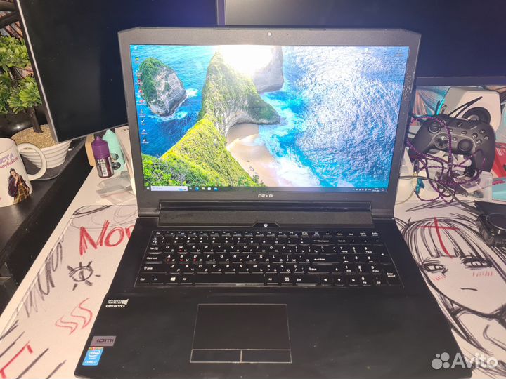 Игровой ноутбук dexp ares e113 17.3дюйма