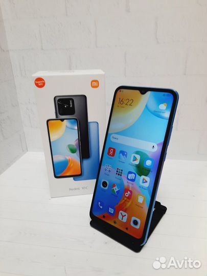 Xiaomi Redmi 10C 4/128Gb синий