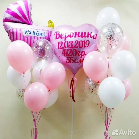 Шары на выписку