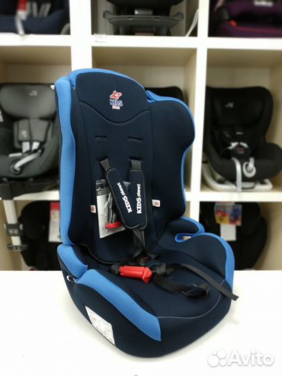 Автокресло 9-36кг Kids Planet Meteor синий сапфир