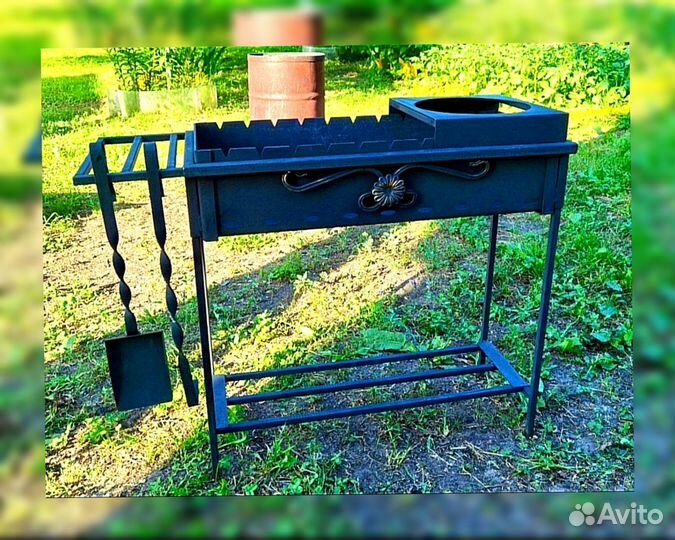 Мангал усиленный 2-3-4 мм Весь комплект