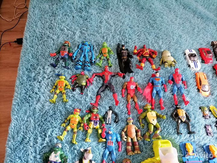 Игрушки. Машинки. Супергерои. Черепашки ниндзя
