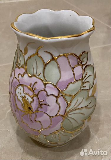 Вазочка фарфор ручная работа