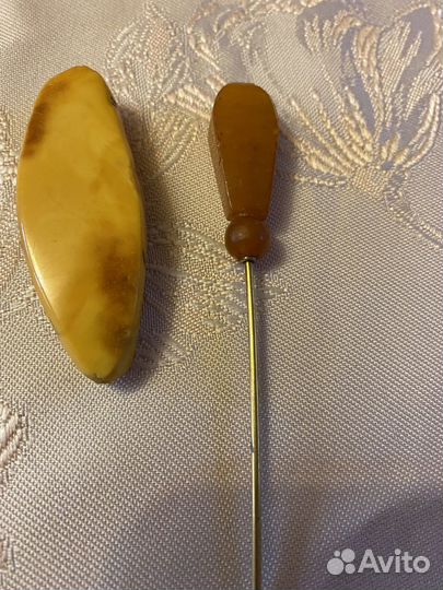 Украшения из янтаря СССР