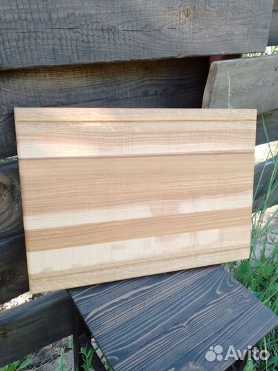 Доска разделочная из массива ясеня и дуба