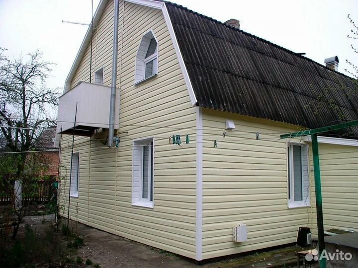 Монтаж сайдинга фасадные работы