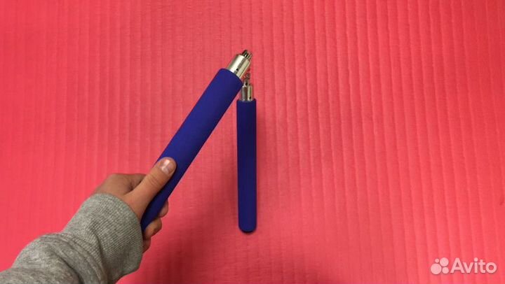 Палки тренировочные неопренновые синие