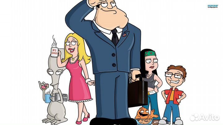 Матрешка American Dad Американский папаша мультик