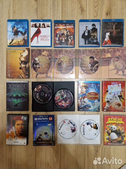 Личная коллекция лицензионных фильмов и музыки