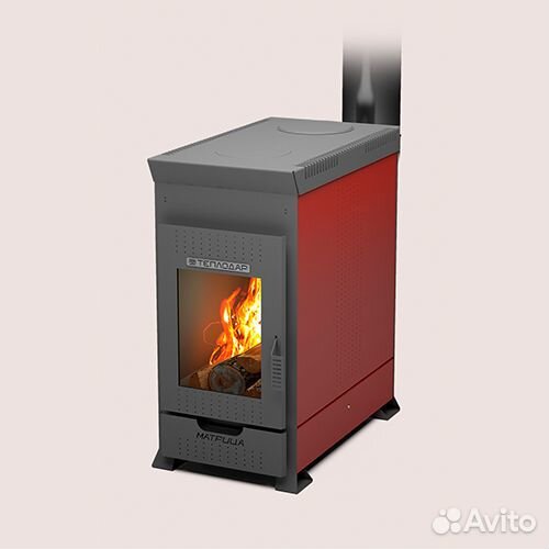 Печь отопительно-варочная на дровах