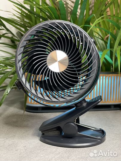 Вентилятор настольный мини черный YS-2260