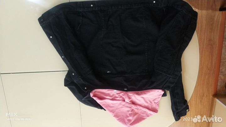 Джинсовая куртка для девочки