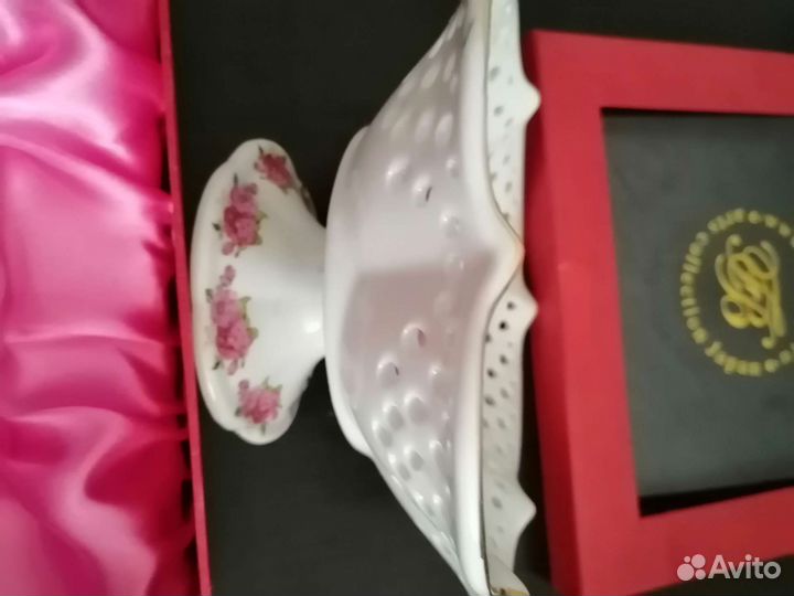 Ваза для конфет и фруктов, новая в упаковке