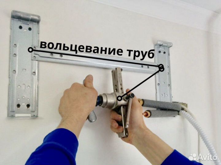 Установка сплит систем монтаж кондиционеров