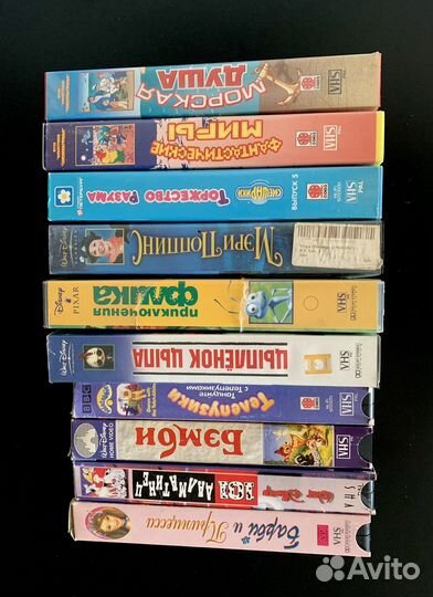 Видеокассеты vhs