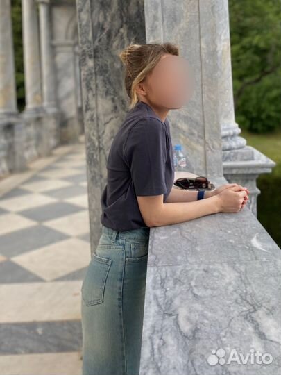 Юбка джинсовая маски Sela