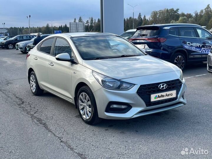 Hyundai Solaris 1.6 AT, 2019, 216 591 км