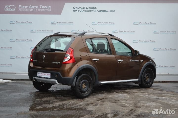 Renault Sandero Stepway 1.6 МТ, 2014, 124 600 км