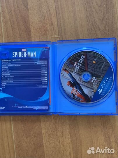 Человек паук ps4/ps5(русская озвучка)