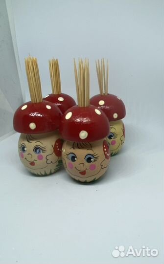 Грибочки для зубачисток