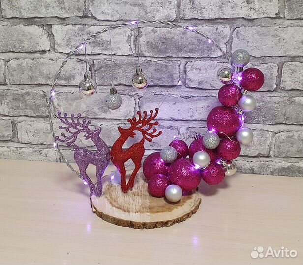 Новогодний светильник