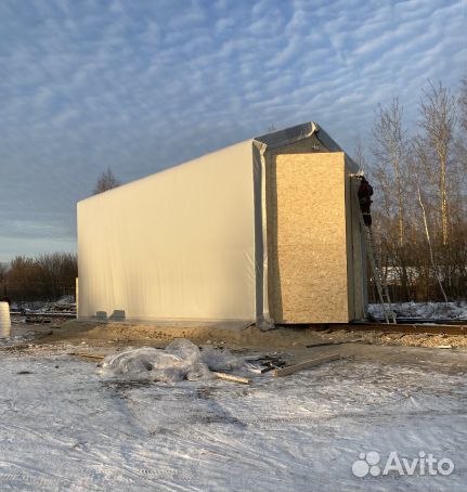 Быстровозводимые ангары под ключ 12 х 30