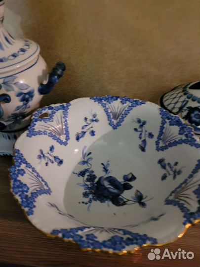 Фарфоровая посуда Гжель