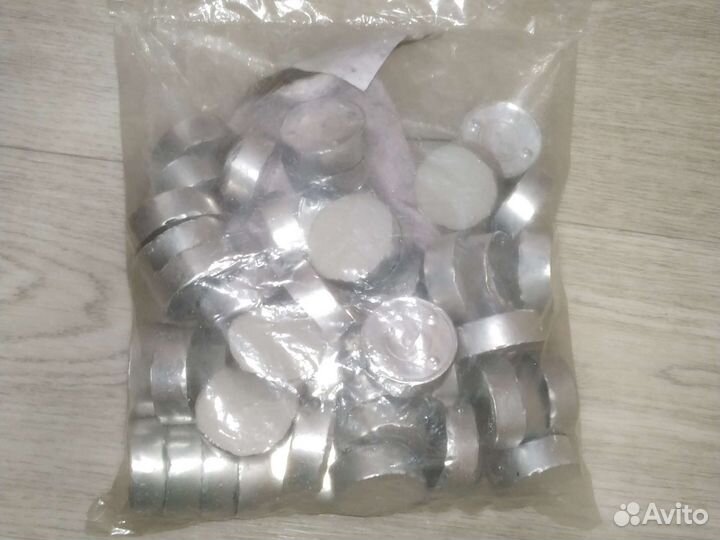 Свечи в гильзе новая упаковка 50 штук