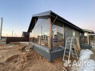 Мягкие окна установка зимой