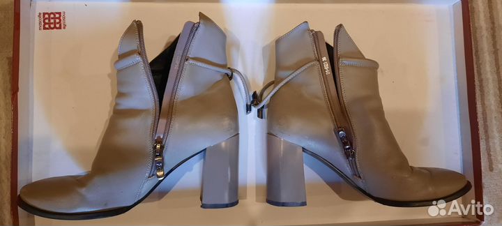 Сапожки натуральная кожа 36р, 3 пары, за все